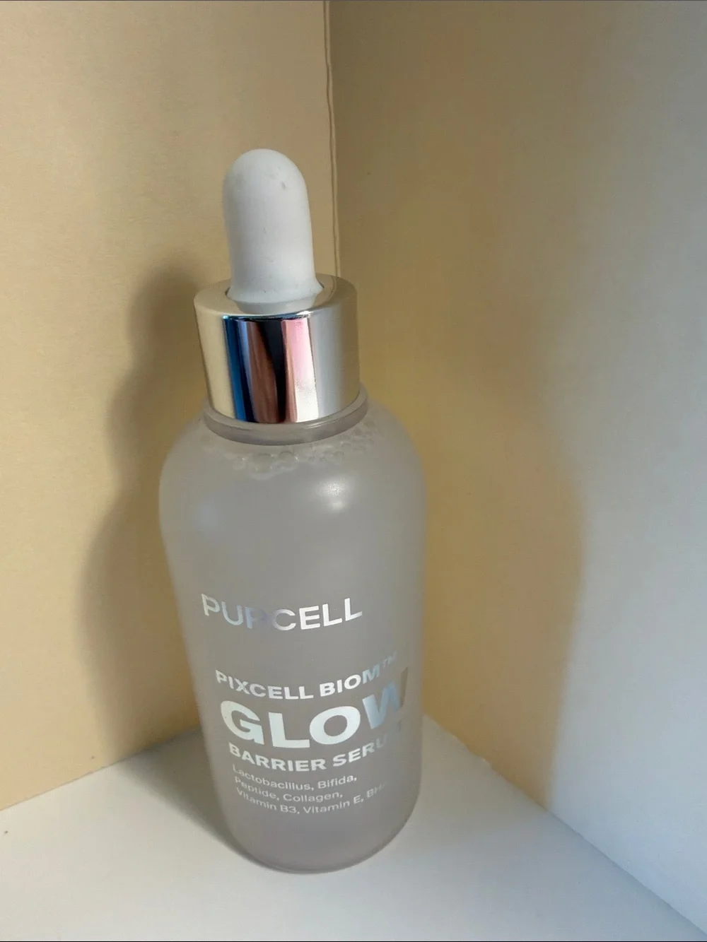 Purcell Glow Barrier Serum - White Dropper Bottle